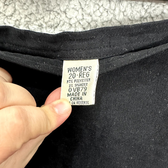 LL Bean Faux Suede Midi Skirt Black‎ Womens 20 Boho Festival Minimalist Western - Picture 3 of 6